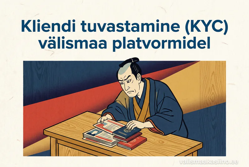 Kliendi tuvastamine (KYC) välismaa platvormidel